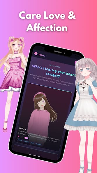 Sakura: Character conversation
